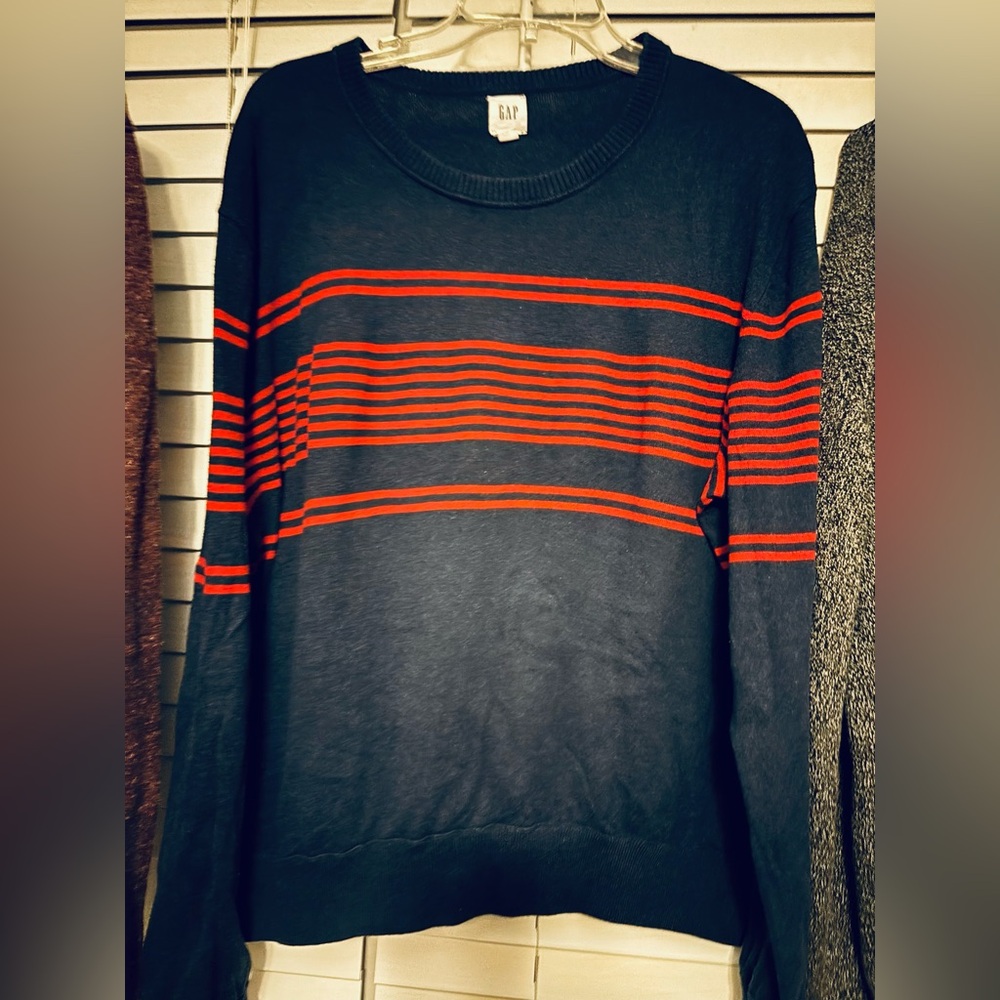 VTG 90s DEADSTOCK XL GAP Dark Blue Knitwear